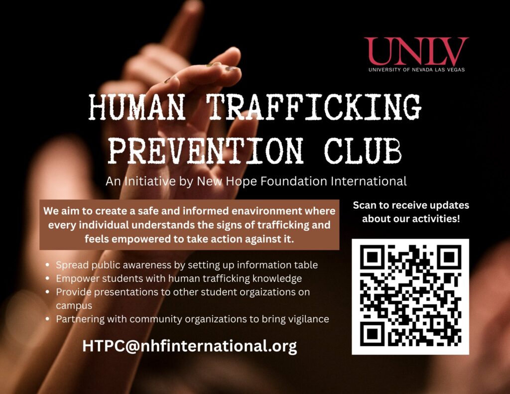 Human Trafficking Prevention Club at UNLV